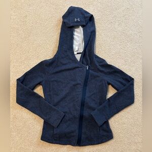 Under Armour Dark Blue Zip Hoodie